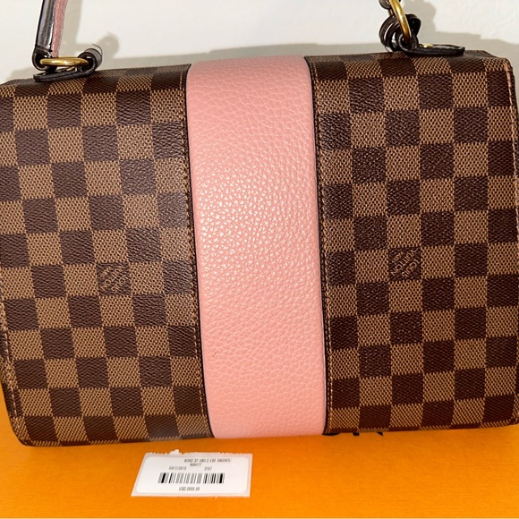 LOUIS VUITTON Damier Ebene Bond Street BB Magnolia. Gently loved. - Picture 5 of 15